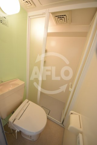 パークサイド上本町駅前の洗面所|パークサイド上本町　洗面脱衣所
