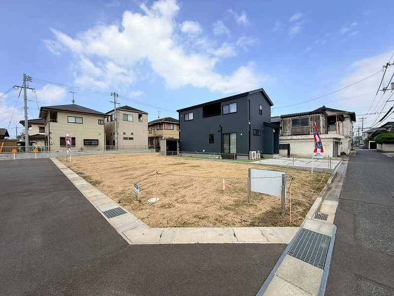 倉敷市福田町古新田の売地の外観