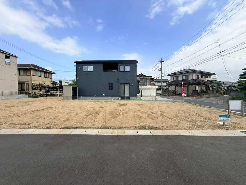 倉敷市福田町古新田の売地の外観