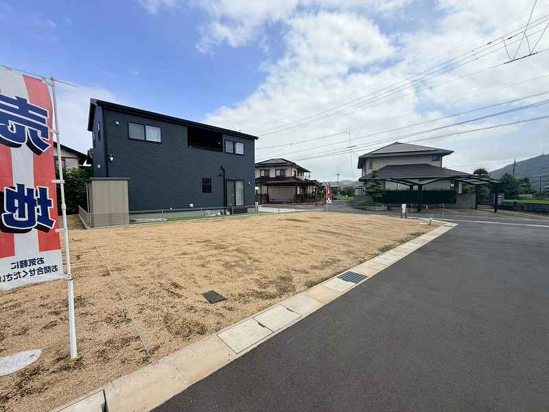 倉敷市福田町古新田の売地の外観