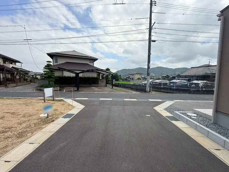 倉敷市福田町古新田の売地の外観