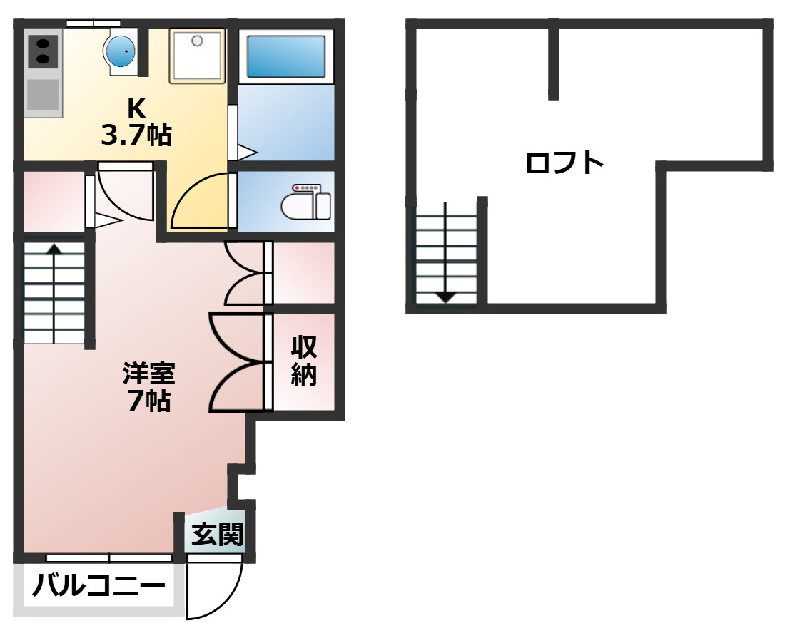 Libertaの間取り