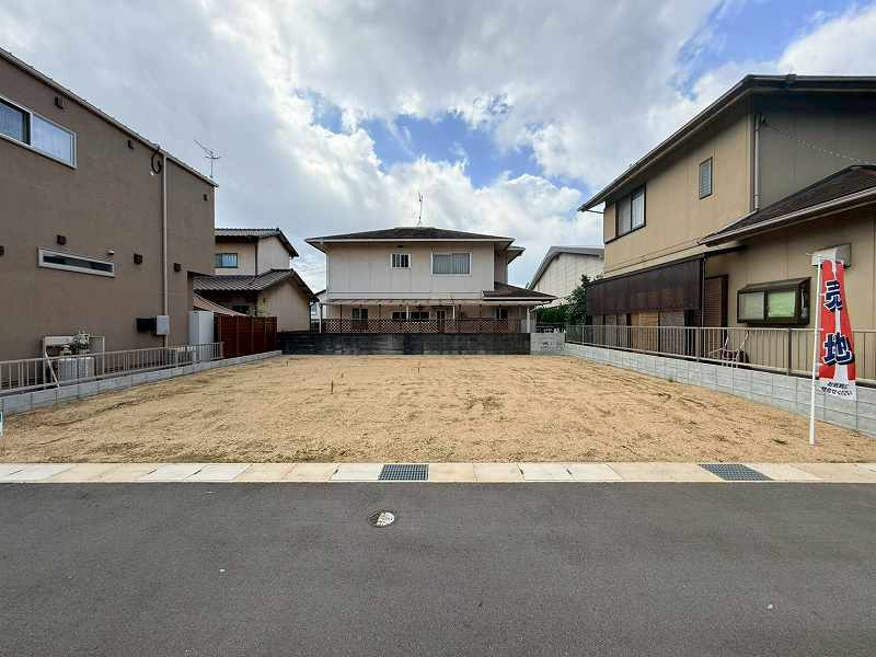 倉敷市福田町古新田の売地の外観