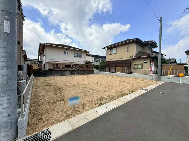 倉敷市福田町古新田の売地の外観