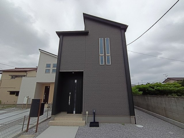 GRAFARE 高崎市岩鼻町2期 1号棟の外観|現地撮影