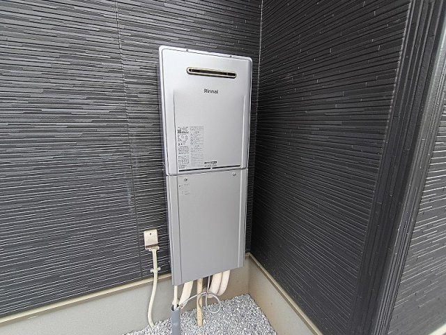 GRAFARE 高崎市岩鼻町2期 1号棟の設備|現地撮影：省エネ効果抜群なECOジョーズガス給湯器