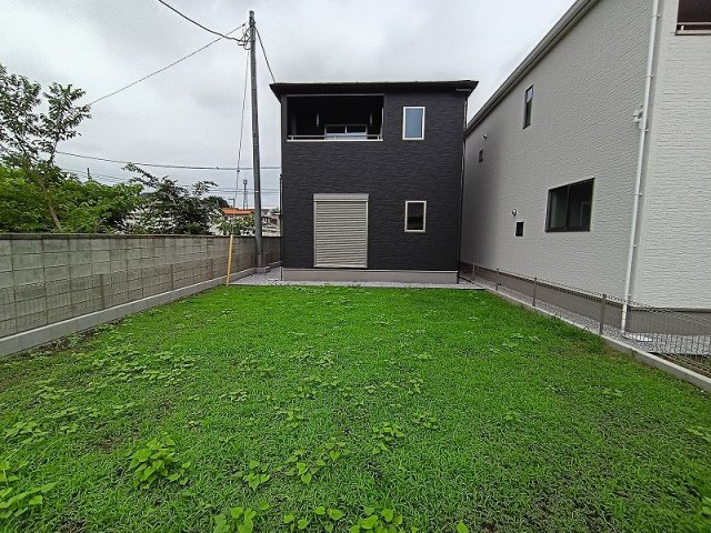 GRAFARE 高崎市岩鼻町2期 1号棟の庭|現地撮影