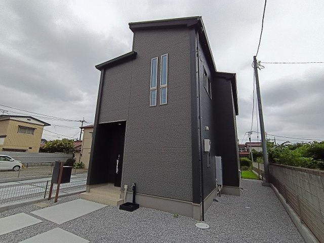 GRAFARE 高崎市岩鼻町2期 1号棟の外観|現地撮影