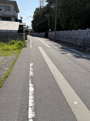【前面道路含む現地写真】 | 三日市字三島N売地