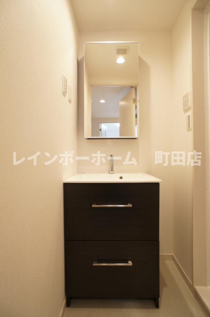 リブリ・アルモ※初期費用分割あと払いサービス利用可能物件の洗面所