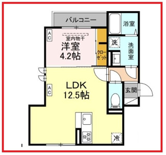 【間取り】 | セレスティア扇Ⅵ