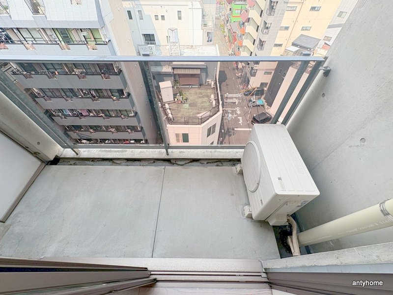 エグゼ西大阪　仲介手数料無料のバルコニー