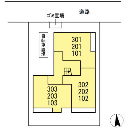 シュヴァルの区画図
