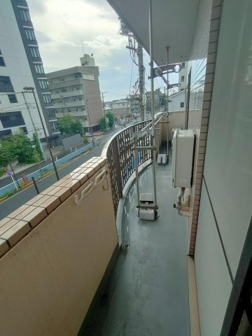調布市小島町２丁目の賃貸マンションのバルコニー