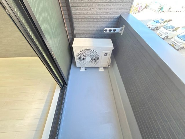 ジュラント淡路のバルコニー