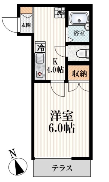 スクエアビレッジの間取り|★１階でも明るい南向きのお部屋です★