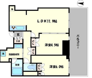 【間取り】 | プラウドタワー安堂寺　中央小学校区 | プラウドタワー安堂寺　間取り