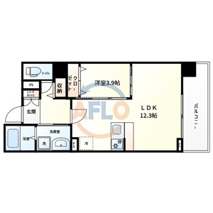 【間取り】 | MAISON COULEUR UESHIO　中央小学校区 | MAISON COULEUR UESHIO　間取り