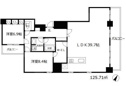 【間取り】 | リバーサイドタワー中之島　高層階・南向き