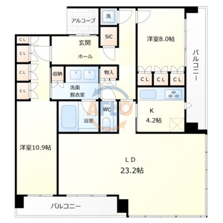 【間取り】 | グラングリーン大阪THE NORTH RESIDENCE　扇町小学校区 | グラングリーン大阪THE NORTH RESIDENCE　間取り