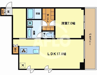 【間取り】 | リバーサイドタワー中之島　福島小学校区 | リバーサイドタワー中之島　間取り