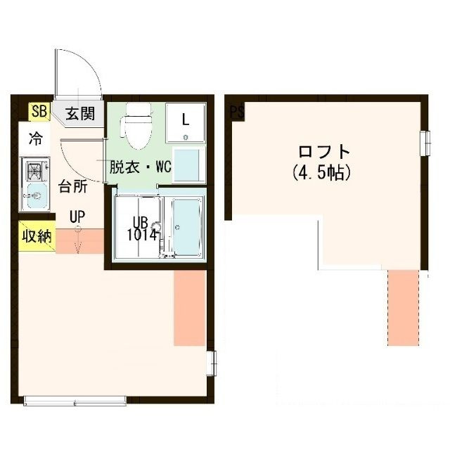 Adobe Edogawa の間取り|間取りです。