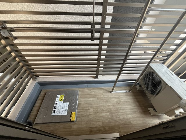 神戸市中央区中山手通１丁目の賃貸マンションのバルコニー