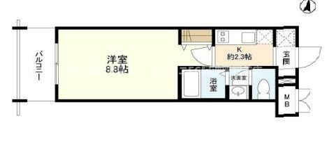 エル海老江の間取り