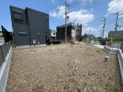 【外観】 | 大町四丁目　建築条件付売土地 | 現況更地ですので、すぐにお家を建てられますね♪