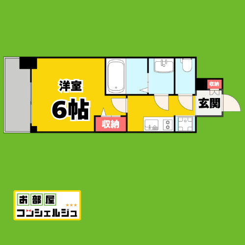 プレサンス葵デュリスの間取り