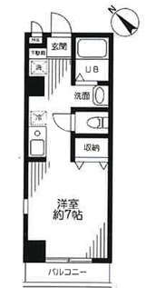 カーサ・ディ・ファータの間取り