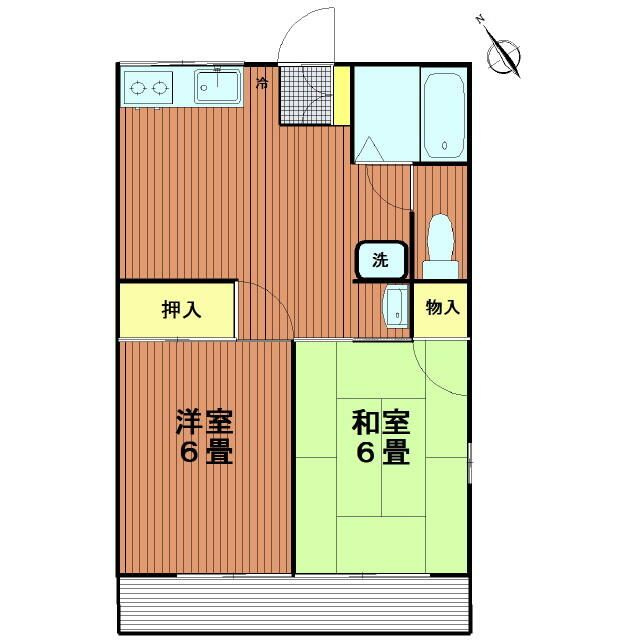 シティハイムＹ＆Ｒの間取り