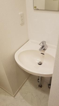 アランシア押上の洗面所