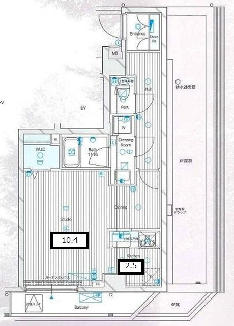 GRAND VAN FRESTALA東陽町の間取り