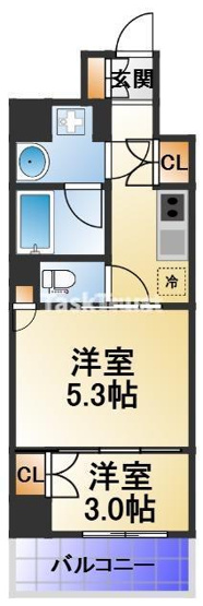 【間取り】 | ウエリスアーバン守口