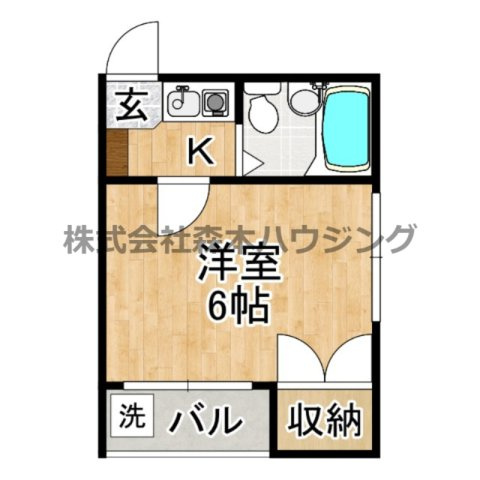 【間取り】 | 　サンシャイン香里パート1