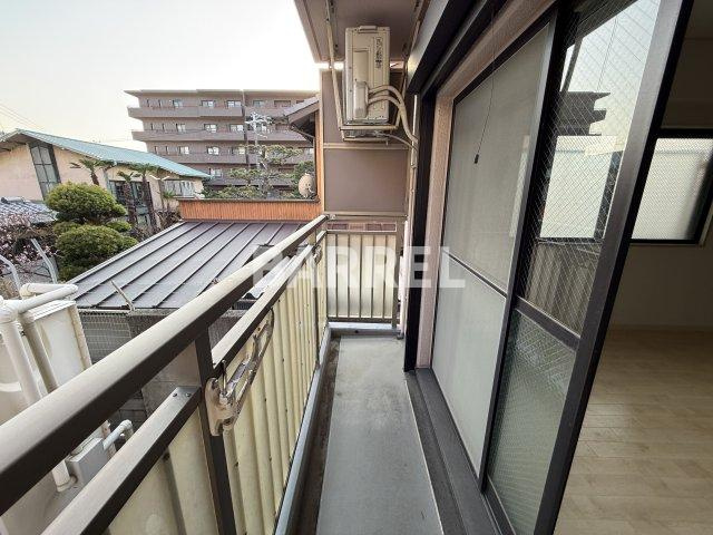アルテ曽根のバルコニー