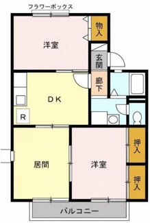 【間取り】 | エスポワールヴィレッジⅠ