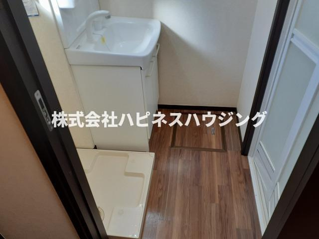サンフォリアAの洗面所