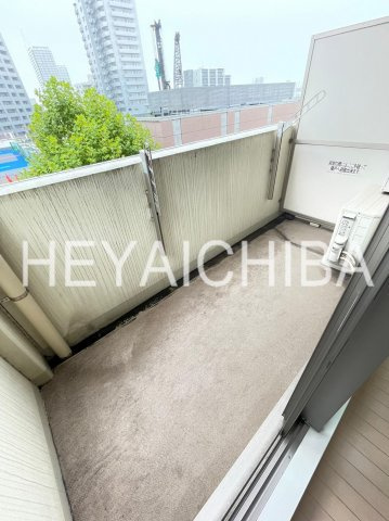 クレドラテース白河のバルコニー