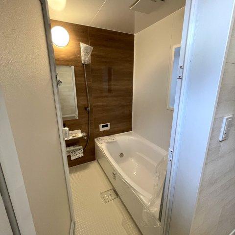 飯能市矢颪　平屋建新築住宅の浴室