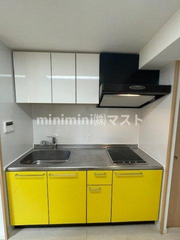 大阪市浪速区湊町２丁目の賃貸マンションのキッチン