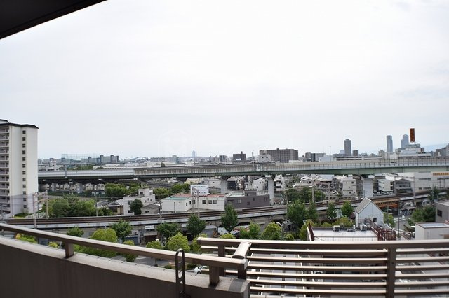 大阪市浪速区塩草３丁目の賃貸マンションの展望