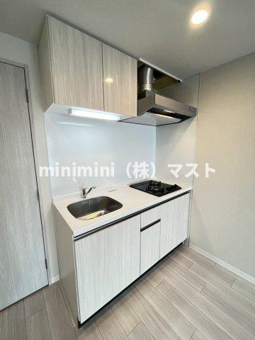 大阪市浪速区桜川４丁目の賃貸マンションのキッチン