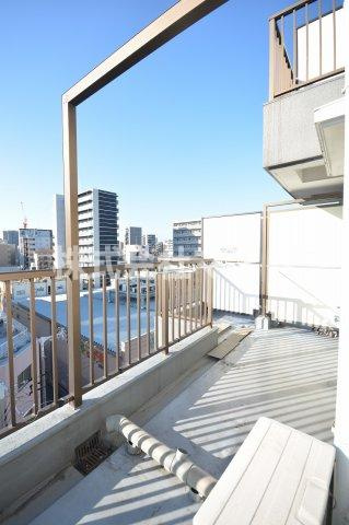 大阪市浪速区敷津西１丁目の賃貸マンションのバルコニー