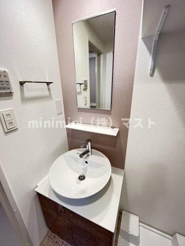 大阪市浪速区浪速東１丁目の賃貸マンションの洗面所