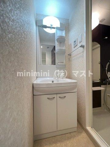 大阪市浪速区敷津西２丁目の賃貸マンションの洗面所