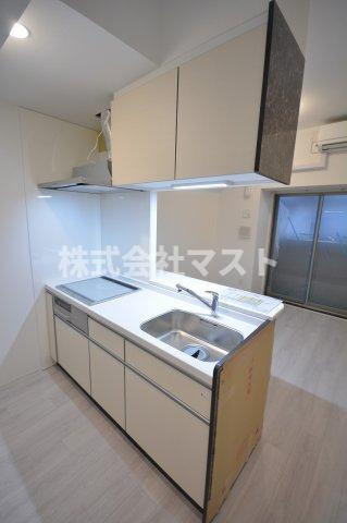 大阪市浪速区桜川１丁目の賃貸マンションのキッチン