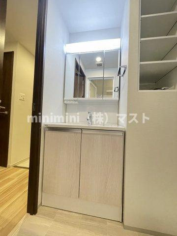大阪市浪速区戎本町１丁目の賃貸マンションの洗面所