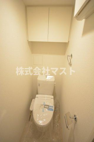 大阪市浪速区桜川１丁目の賃貸マンションのトイレ